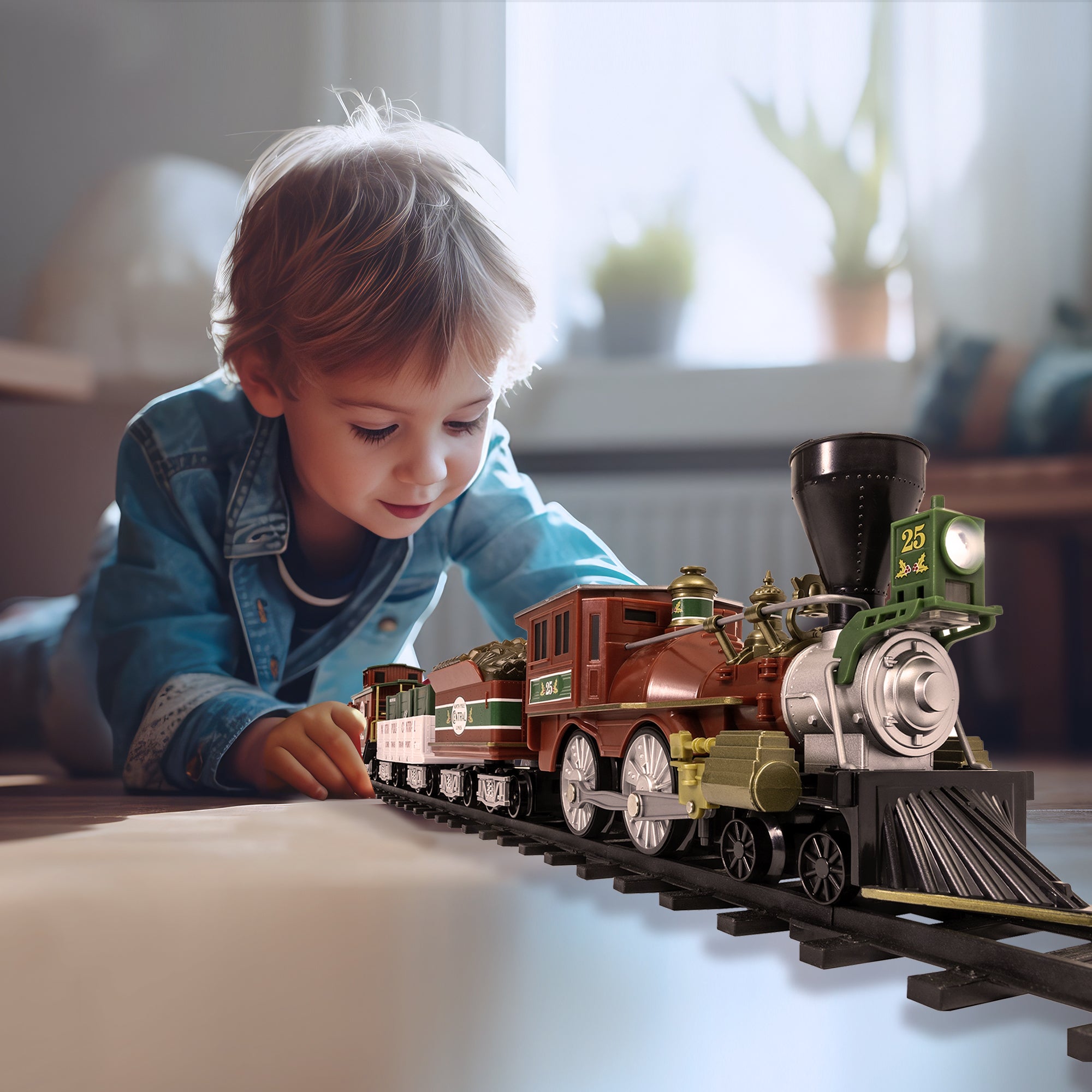 Lionel Trains North Pole Central Ready to Play Christmas Train Set (For Parts) - VMInnovations