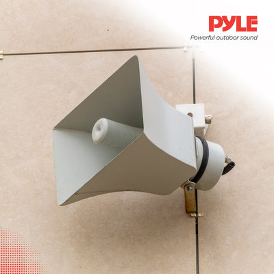 8) NEW PYLE PHSP5 8" 65W 8-Ohm Indoor & Outdoor PA Horns Speakers White Audio - VMInnovations