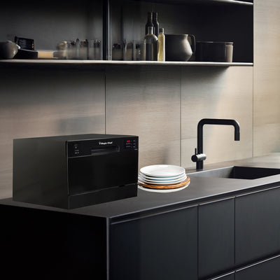 Magic Chef Countertop Portable Dishwasher with Electronic Controls (Open Box) - VMInnovations