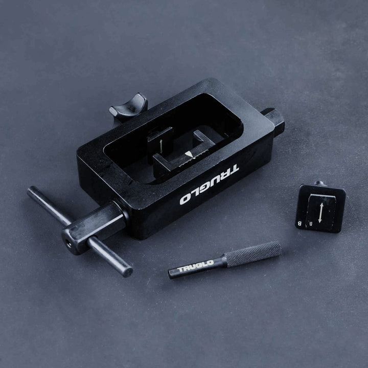 TruGlo Front and Rear Sight Installation Tool Kit Set for Pistols, Black - VMInnovations