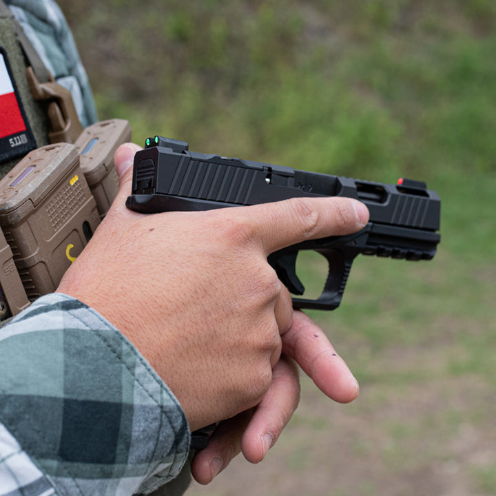 TruGlo TFK Pro Fiber Optic Tritium Sight Accessories, Glock 17/17L (Open Box)