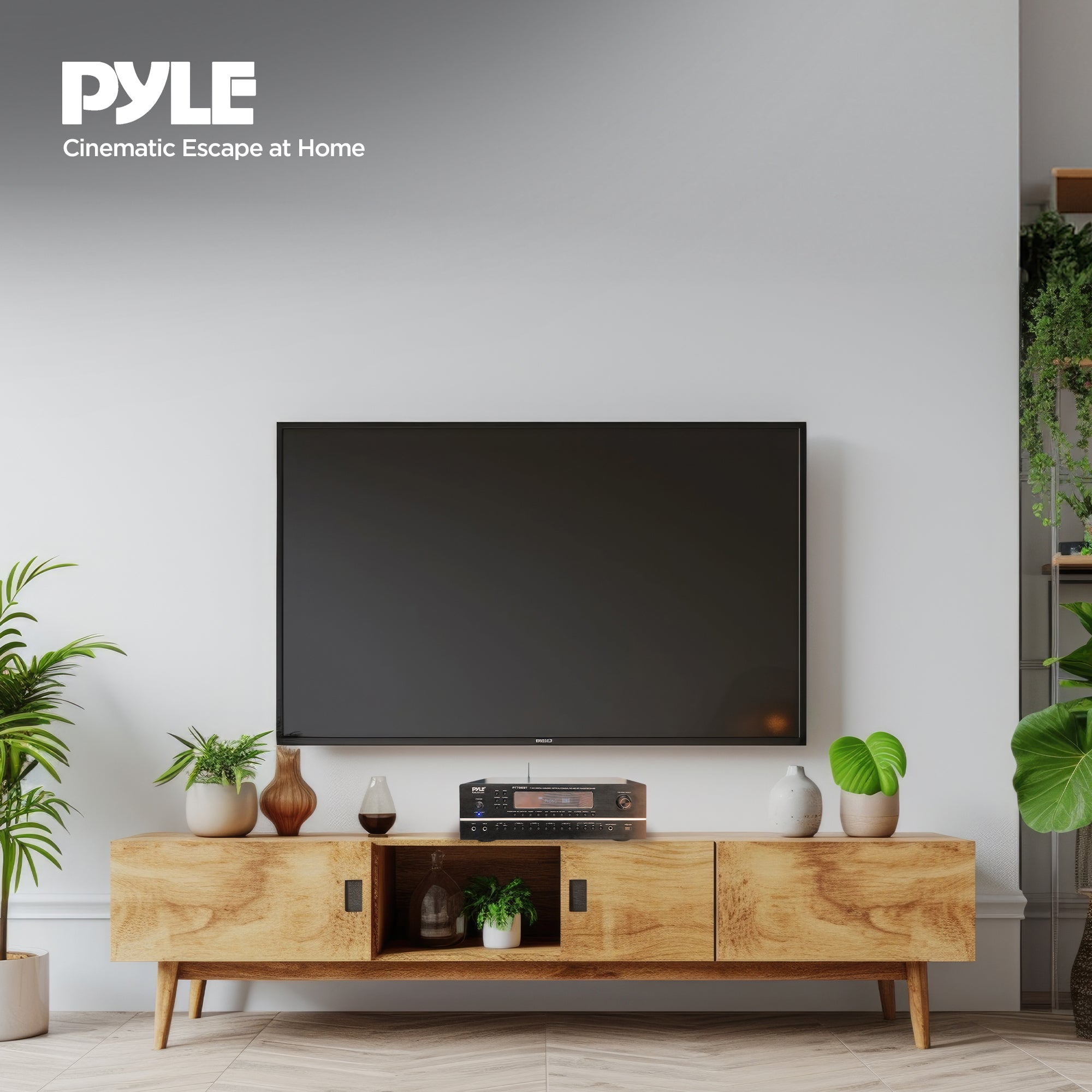 Pyle PT796BT Wireless Streaming Home Theater Receiver w/ 4K Ultra Support (Used)