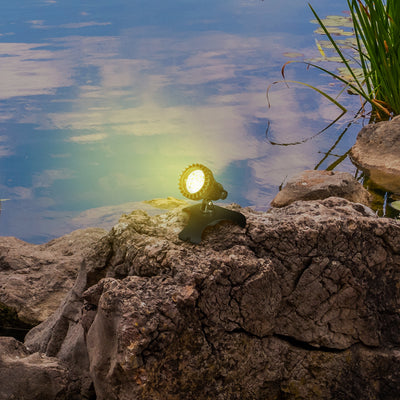 Pondmaster 2.0w LED Fountain Light w/Transformer & 4 Colored Discs (Open Box) - VMInnovations