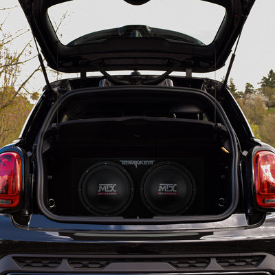 MTX 12-Inch 2000-Watt Max Car Audio Dual Loaded Subwoofer Enclosure (For Parts) - VMInnovations