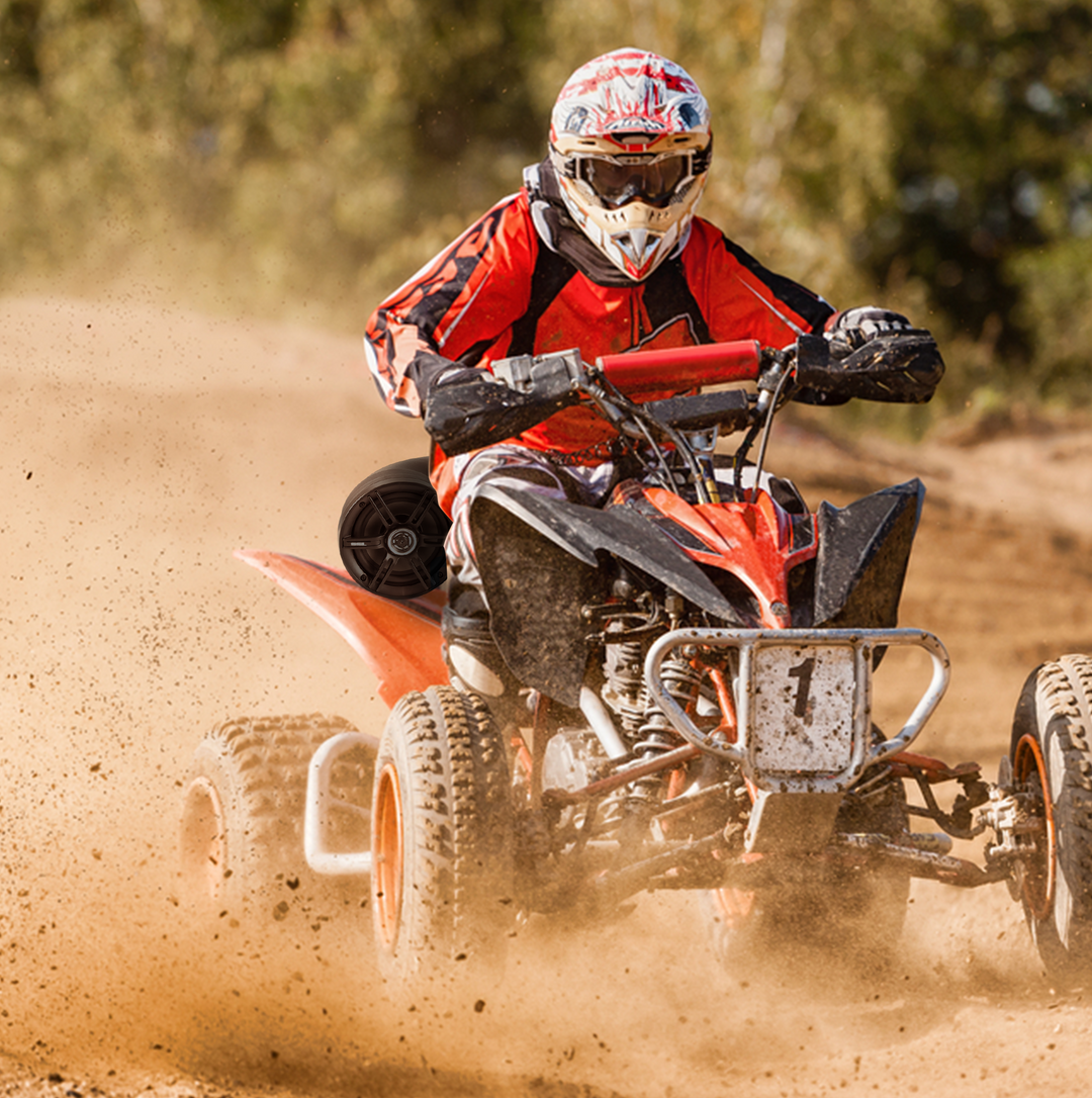 SOUNDSTORM BTB6 Bluetooth 6.5" 450W ATV/Marine Off Road Amplified Tube Speaker