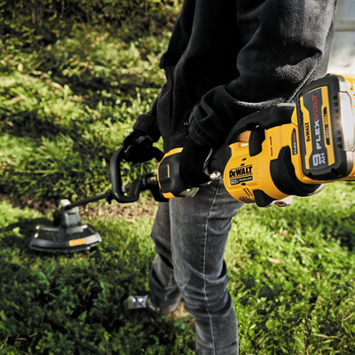 DEWALT FLEXVOLT Cordless 60V MAX Brushless String Trimmer with 2 Speed Control