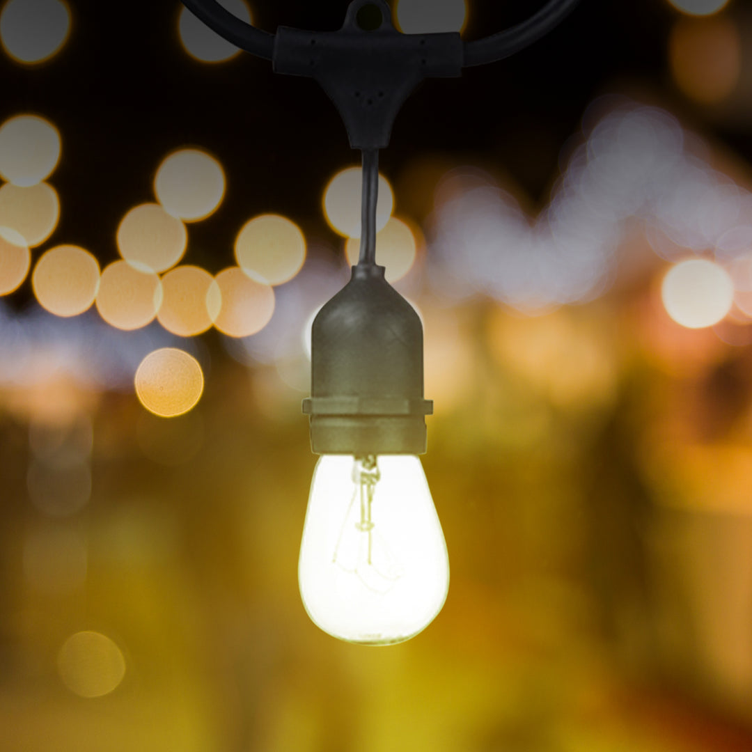 Globe Electric Dublin 48' LED Vintage S14 80 Lumens 24-Bulb String Light Set - VMInnovations