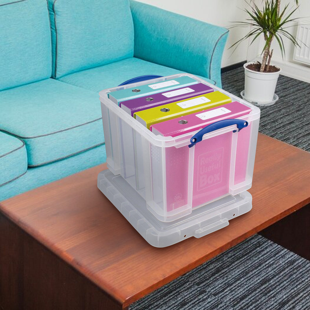 Really Useful Box 32 Liter Storage Container w/Snap Lock Handles (3pk)(Open Box) - VMInnovations