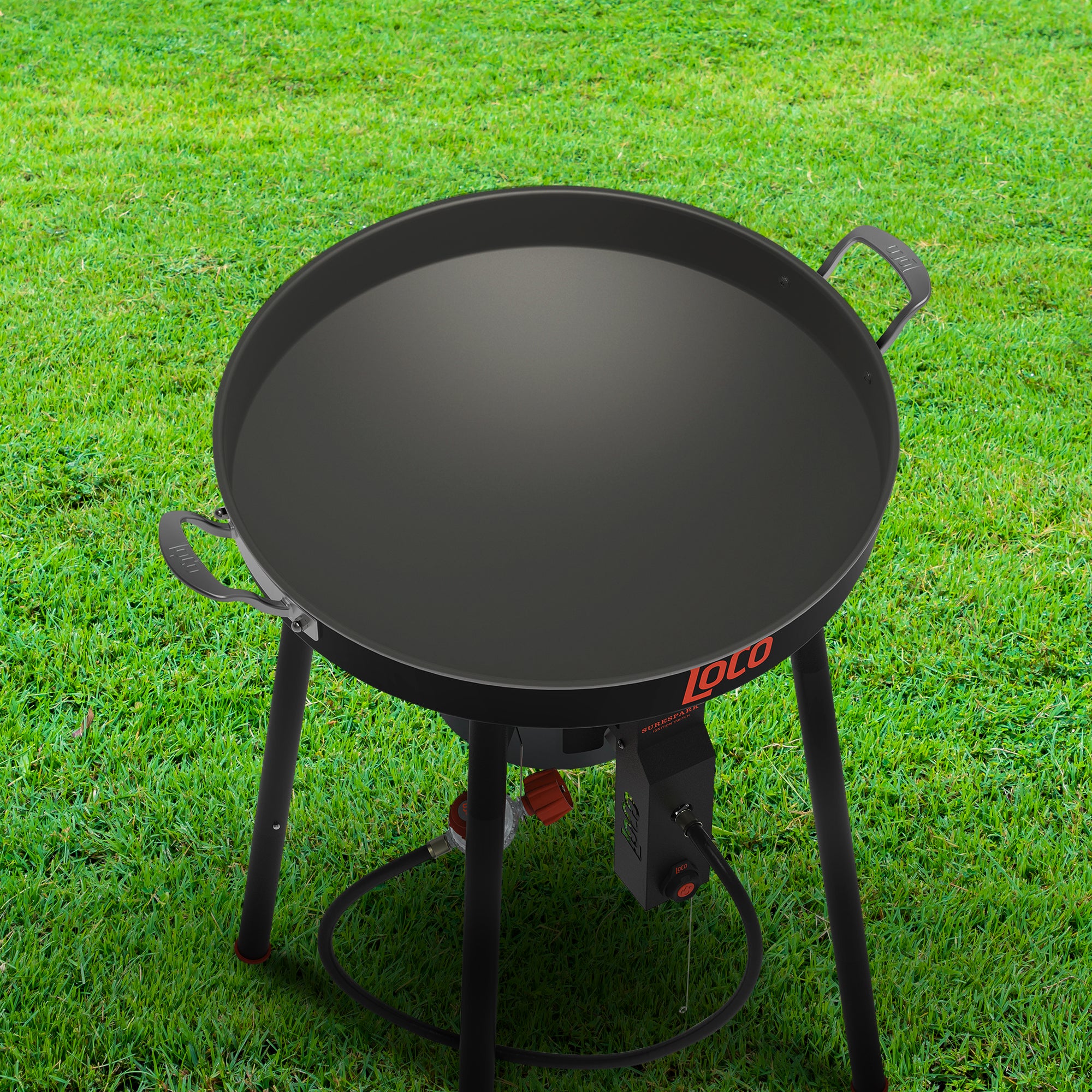 LoCo Cookers 22 Inch SureSpark Disco Cooker with Interchangeable Leg System - VMInnovations