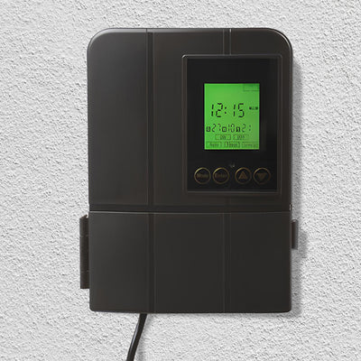 Fusion Low Voltage Outdoor LED Lighting Transformer w/Timer, 50W, Black (Used) - VMInnovations