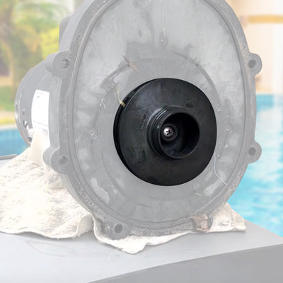 Zodiac Jandy 2HP Impeller with Screw & Backup Plate O-Ring for FloPro(Open Box) - VMInnovations
