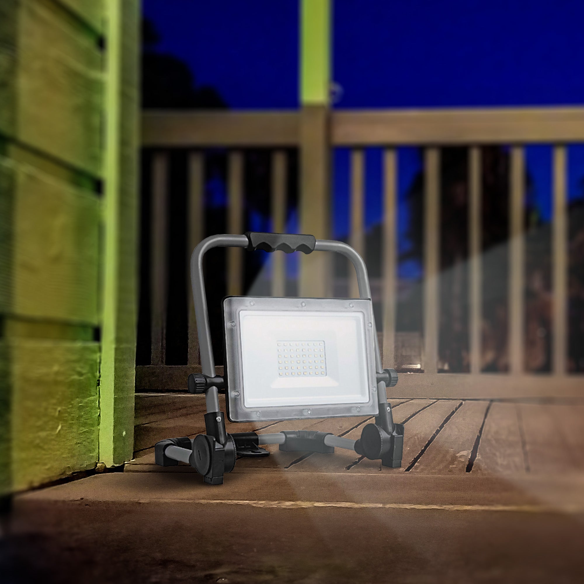 Master Electrician 20 Watt Rechargeable 2,000 Lumen LED Slim Line Work Light