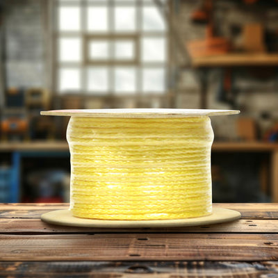 Richelieu Polypropylene Braided Rope for Tools and Home Improvement, Yellow