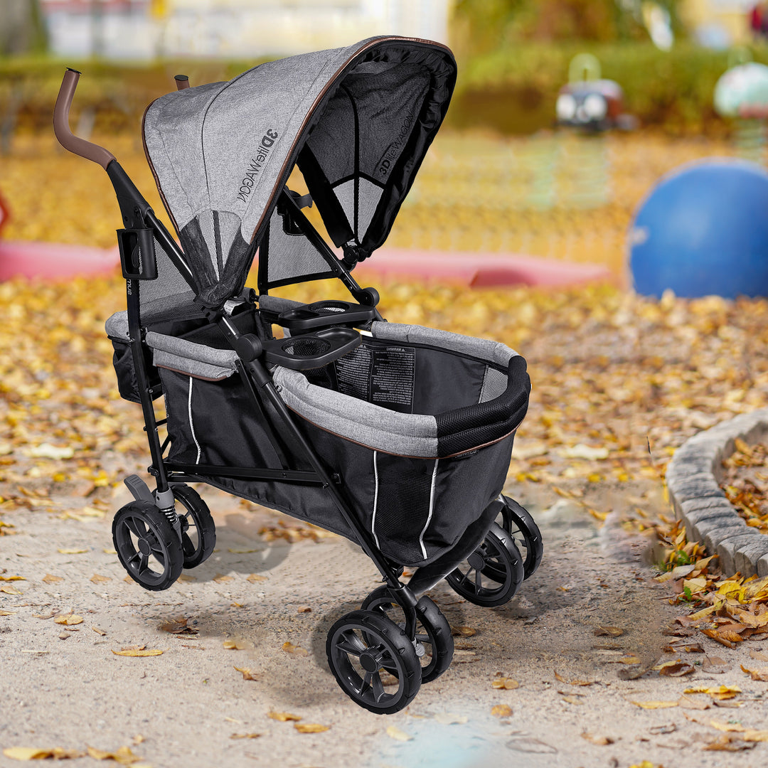 Summer Infant 3Dlite Wagon Convenience Lightweight Stroller for Infant & Toddler