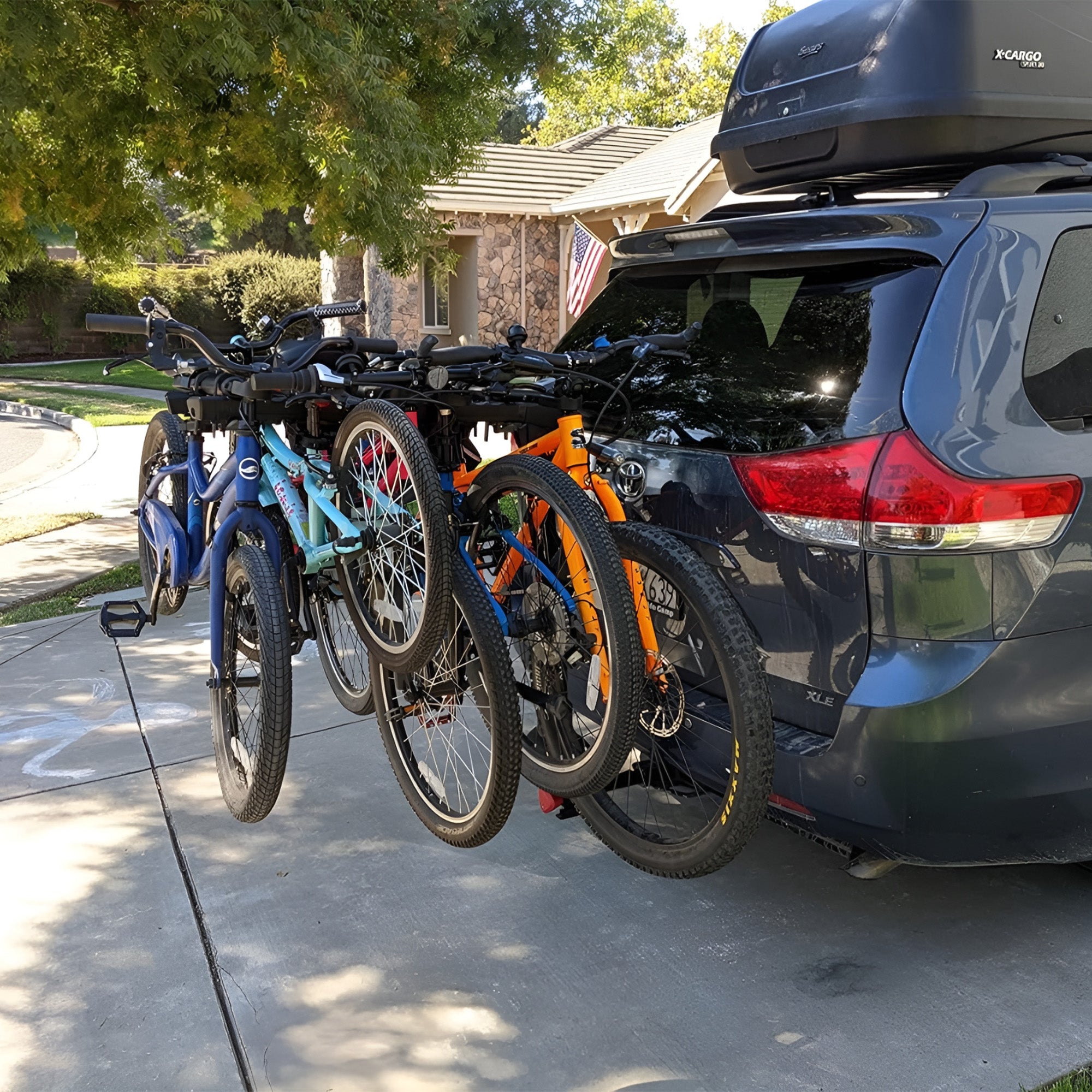 Yakima FullTilt Premium 5 Bike 150 Pound Capacity Tilt Away Hitch Bike Rack - VMInnovations