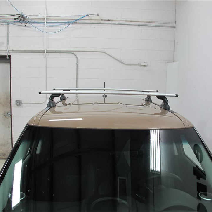 Yakima 60" Pair Aluminum JetStream Aerodynamic Roof Rack Crossbars, Silver(Used)