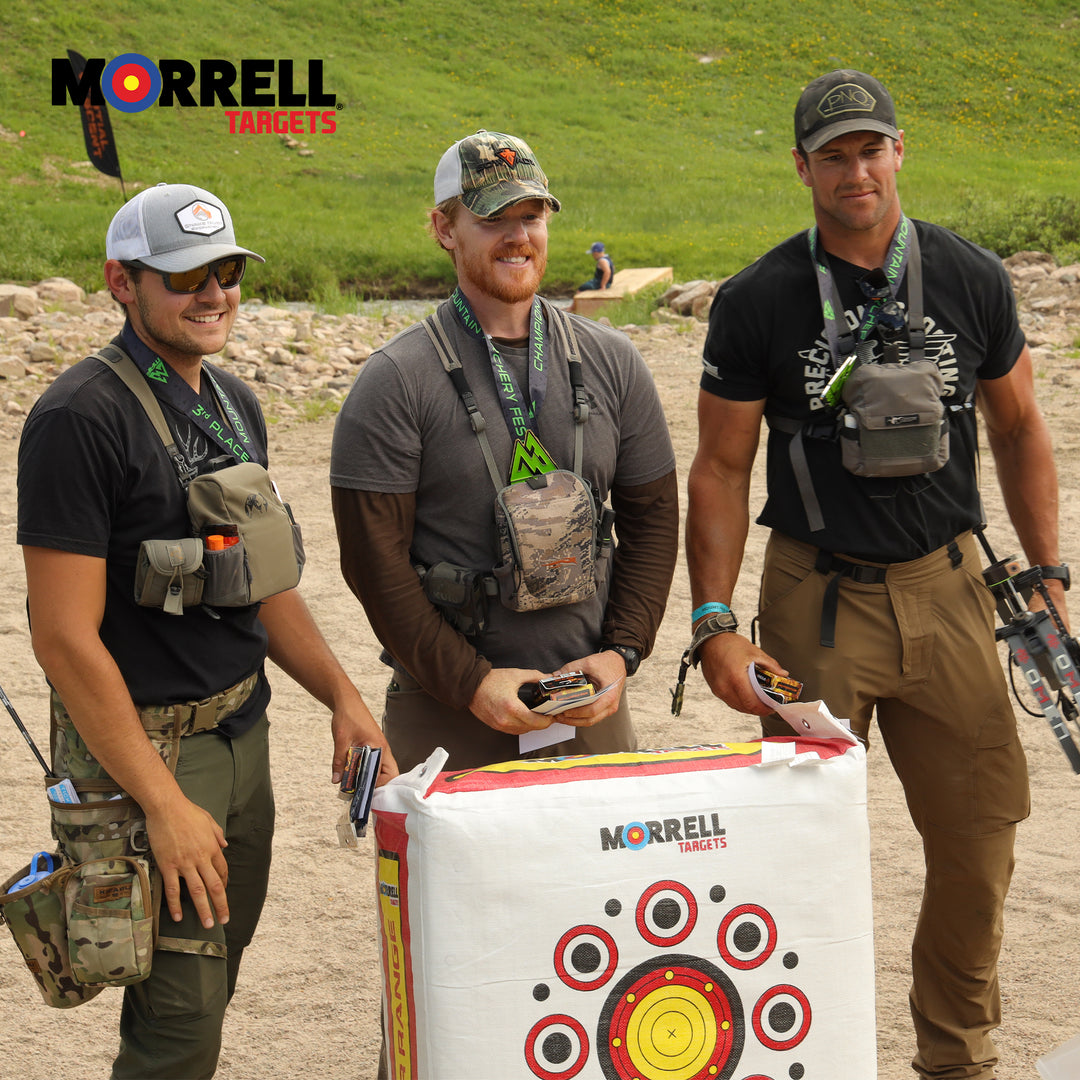 Morrell Outdoor Range Adult Field Point Archery Bag Target, White (Open Box)