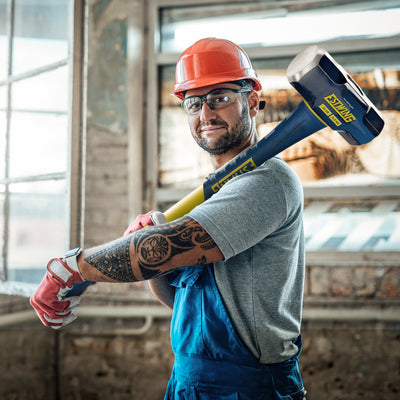 Estwing 12LB Head Hard Face Sledge Hammer with 36 Inch Fiberglass Handle (Used)