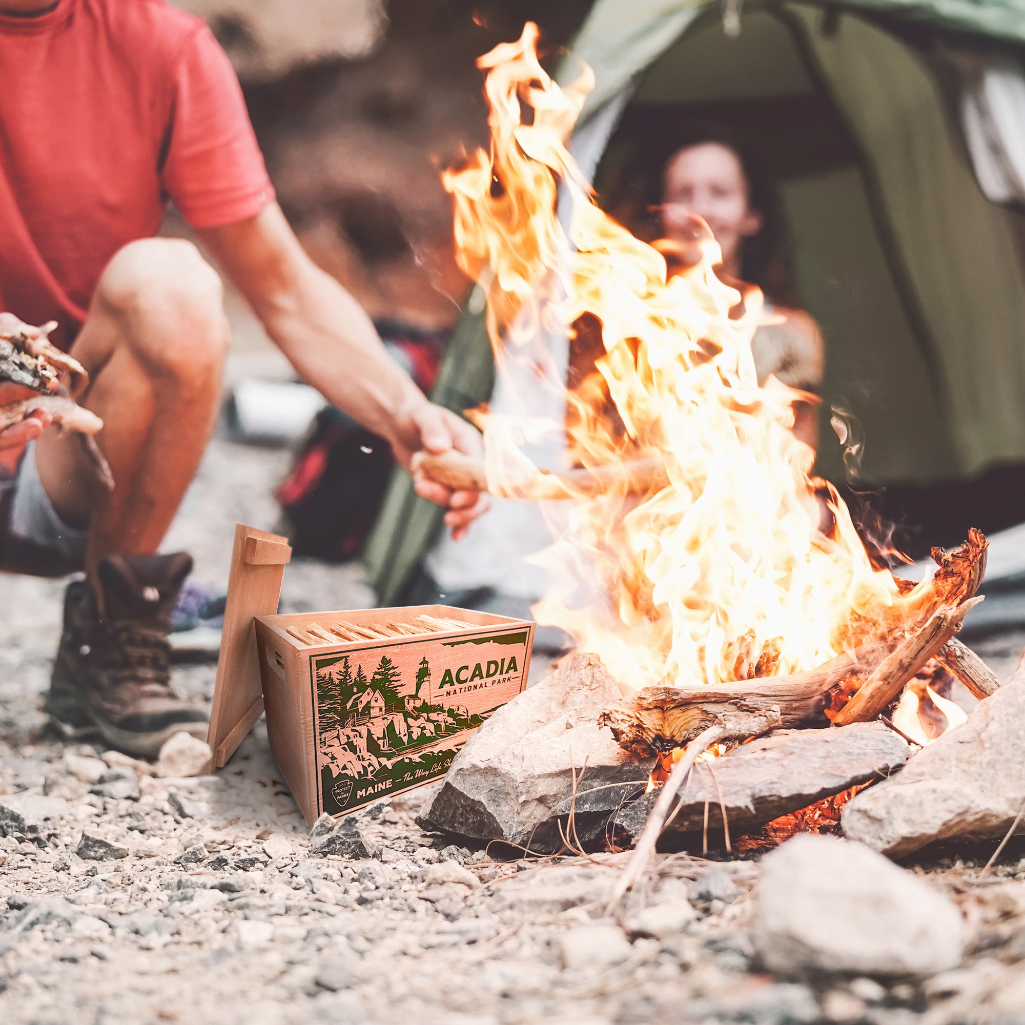 Better Wood Products Fatwood Firestarter Sticks, Acadia Box (Open Box) - VMInnovations