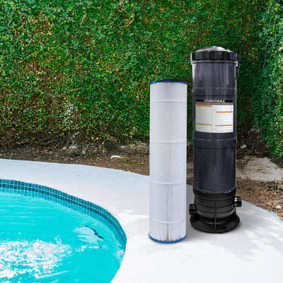 Swimline 100 Sq Ft Replacement Cartridge Element with 50 Microns for Pool Use
