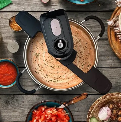 Saki Adjustable Speed Automatic Electric Cordless Hands Free Cooking Pot Stirrer - VMInnovations