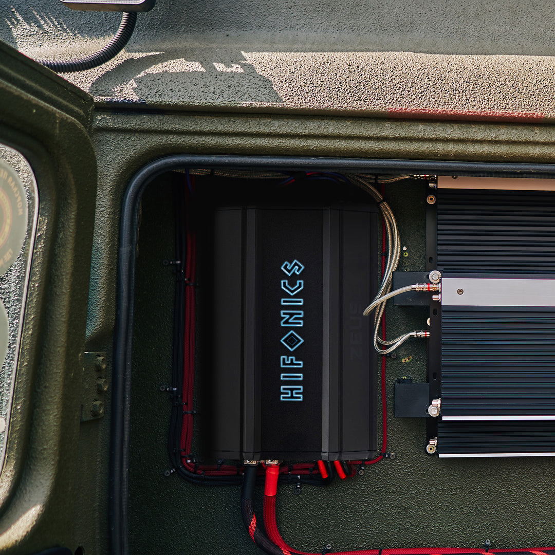 Hifonics Zeus Delta 750 Watt 4 Channel Mobile Car Amplifier, ZD-750.4D, Black - VMInnovations