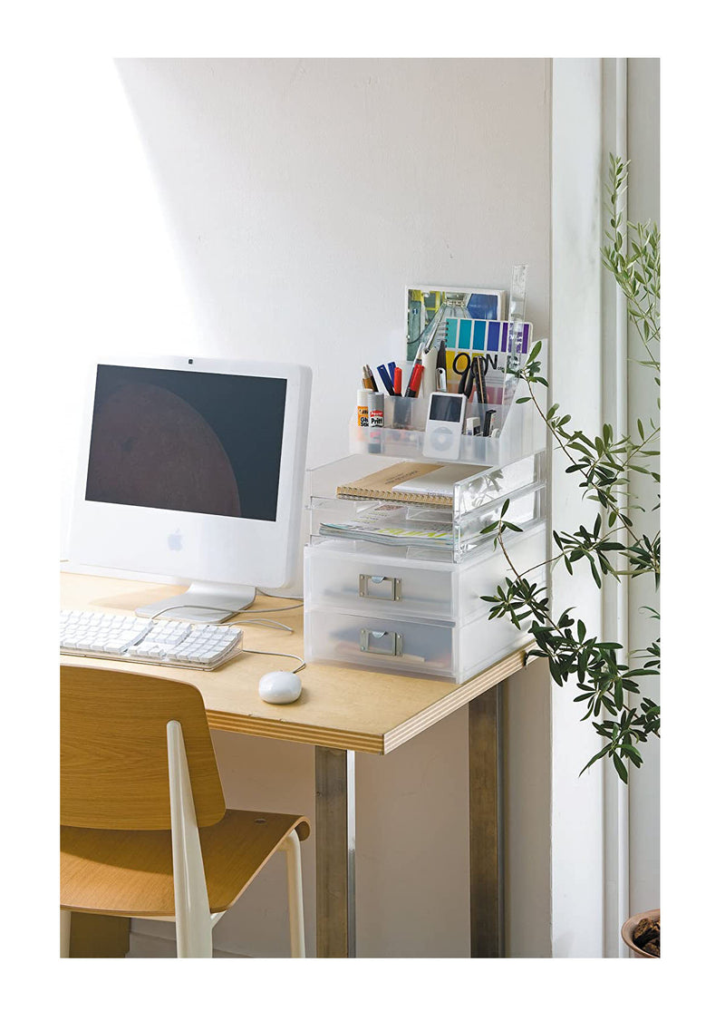 Like-It Home and Office Desk Storage & Organization Set with Letter Box & Trays