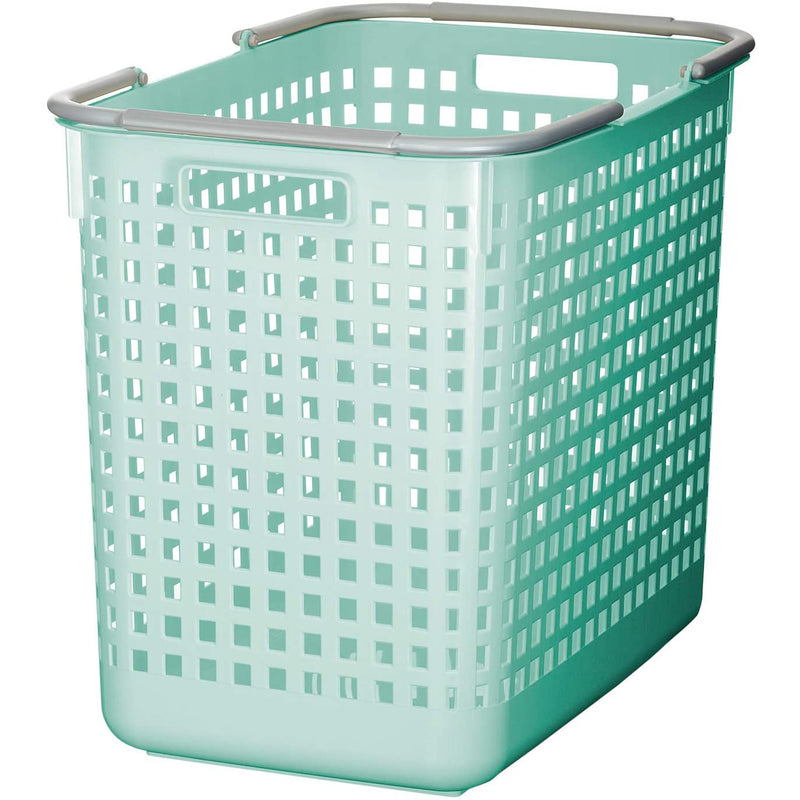 Like-it 12x19x15" Large Square Organizing Basket, Mint Blue (Open Box)