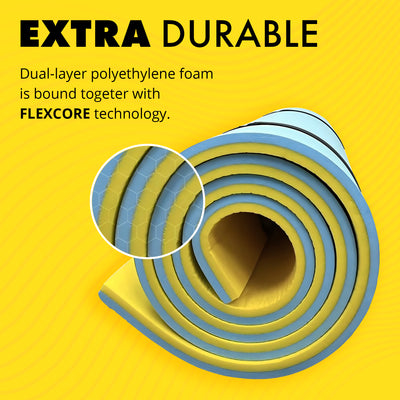 Lagoon Lounger Float Pad 5 x 12 Foot Family Floating Water Play Mat (Used) - VMInnovations