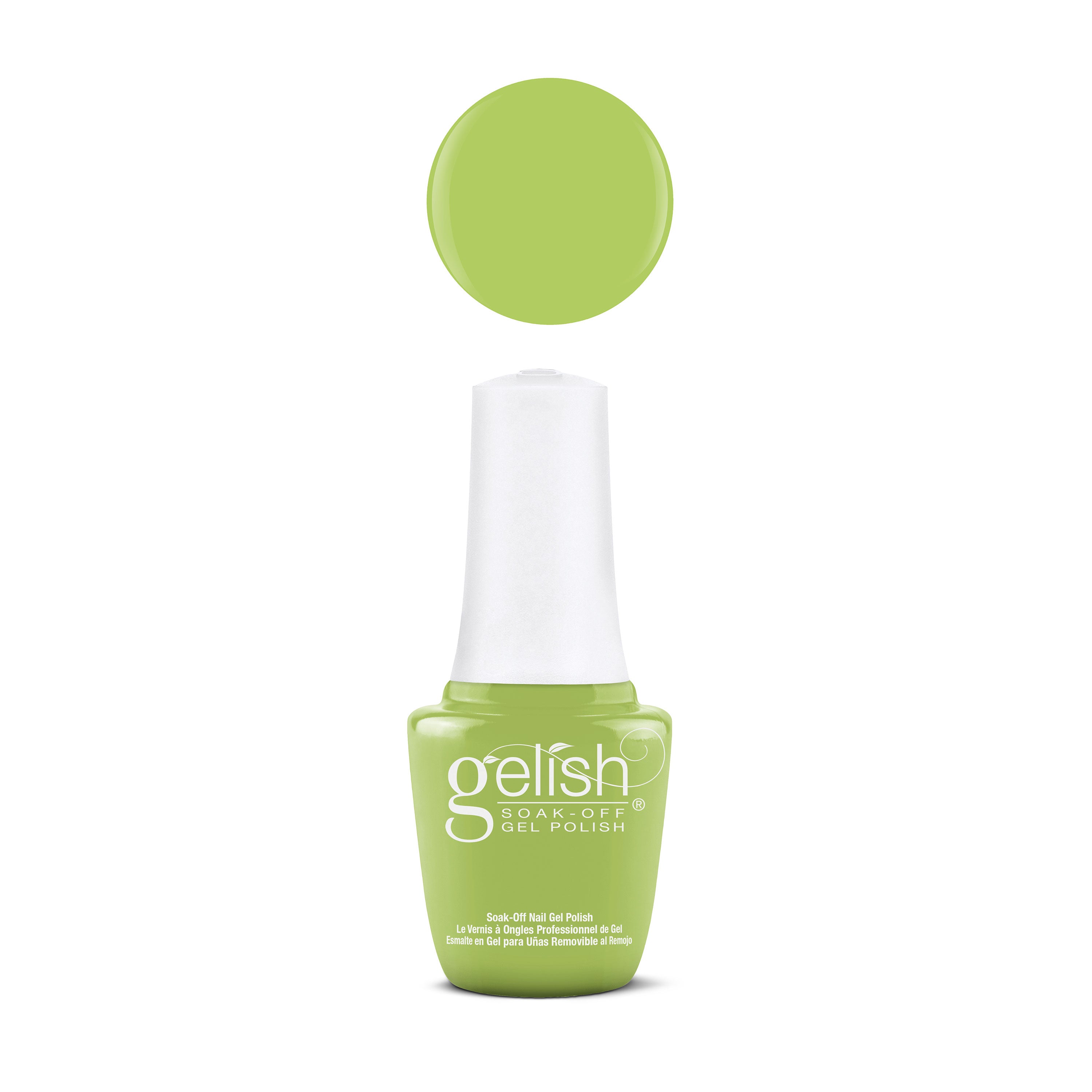 Gelish 2021 9mL Feel the Vibes Gel Nail Polish, 36 Watt LED & Basix Care Kit - VMInnovations