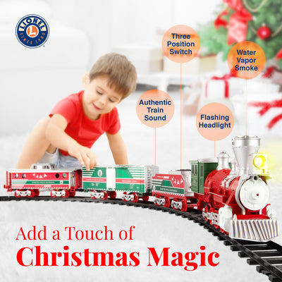 Lionel Trains North Pole Express Holiday Train 29 Pc w/Smoke Effect(For Parts) - VMInnovations