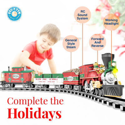 Lionel Trains North Pole Central Ready to Play Battery Power Christmas Train Set