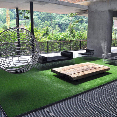 LITA 7 X 13 Feet Realistic UV Resistant Artificial Grass Turf Mat (Open Box)
