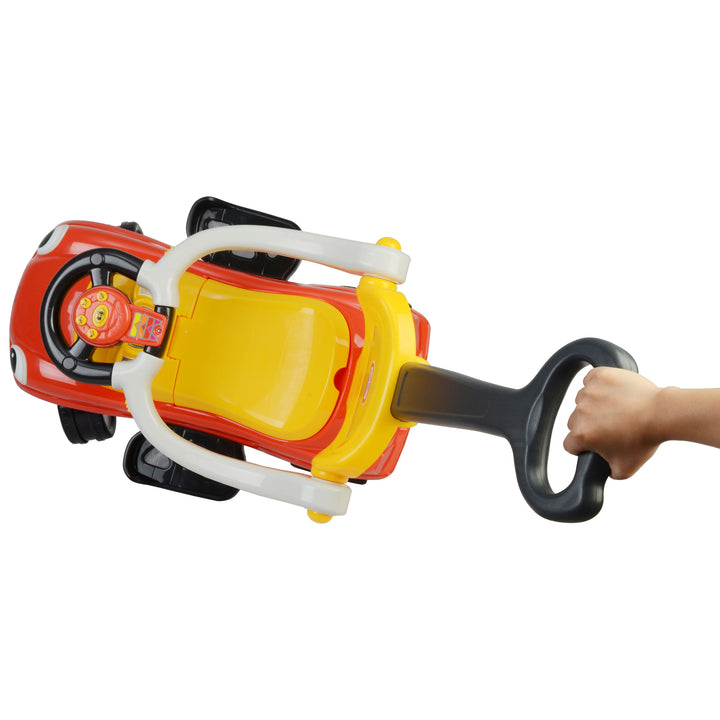 Best Ride On Cars 3 in 1 Little Tikes Push Car Ride On Toy, Red (Open Box) - VMInnovations
