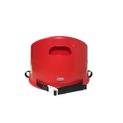 Little Tikes Cozy Coupe Kids Table Chair Booster Seat w/ Harness, Red (Open Box)