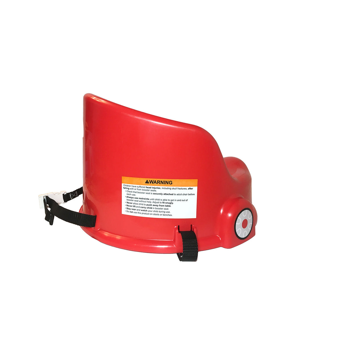 Little Tikes Cozy Coupe Kids Table Chair Booster Seat w/ Harness, Red (Open Box)