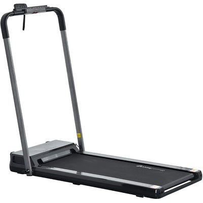 Living Essentials 2 in 1 Foldable Electric Treadmill Home Gym Exercise Equipment (Refurbished)