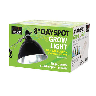 Hydrofarm Agrobrite Indoor Plant Dayspot Grow 32W Light Kit with 150W Equivalent