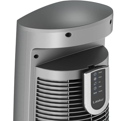 Lasko 42" Wind Curve 3-Speed Oscillating Tower Fan w/ Fresh Air Ionizer & Remote