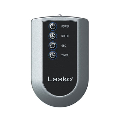 Lasko 3 Speed Oscillating Fan w/ Multi Function Remote Control, Black(For Parts)