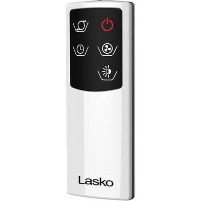 Lasko AC615 4 Speed Bladeless Remote Oscillating Whole Room Tower Fan (Open Box)