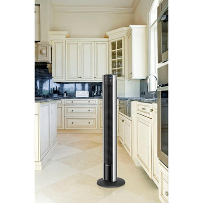 Lasko XtraAir 48 In. Tower Home Fan Air Ionizer with Remote Control (2 Pack) - VMInnovations