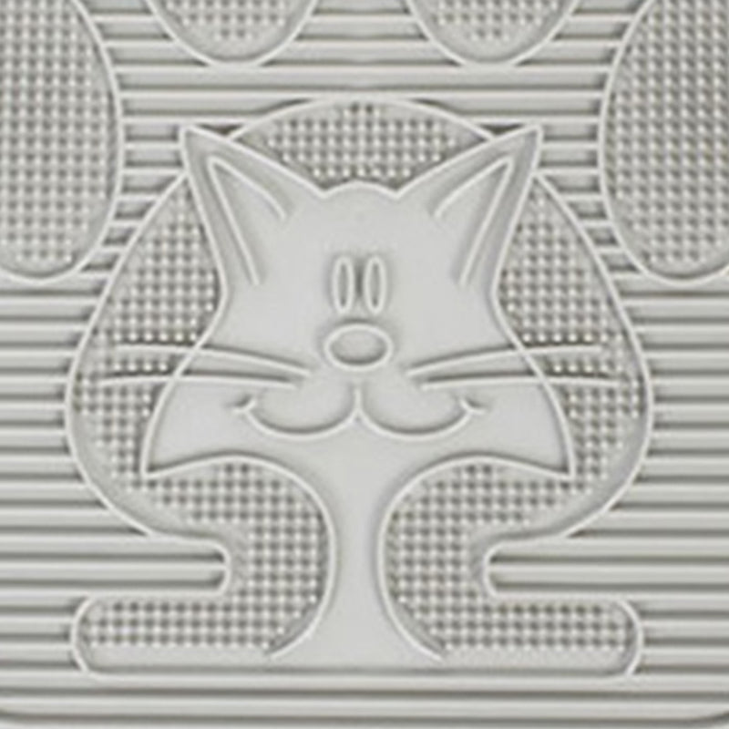 Omega Paw Paw Cleaning Litter Box Mat, Clean Floor and Carpet, Grey (Open Box)