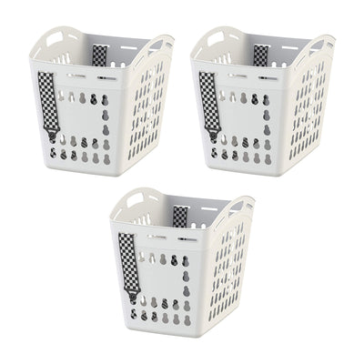 United Solutions Laundry Basket & Hands Free Shoulder Strap (3 Pack) (Open Box)