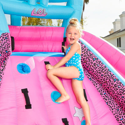Little Tikes 650451C LOL Surprise Inflatable River Race Water Slide with Blower