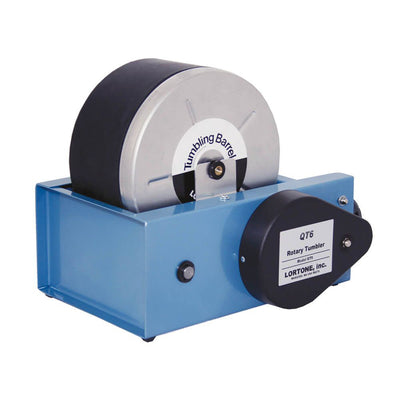 Lortone QT6 Single Barrel 6 Pound Hobby Rotary Rock Tumbler Polisher (Used)