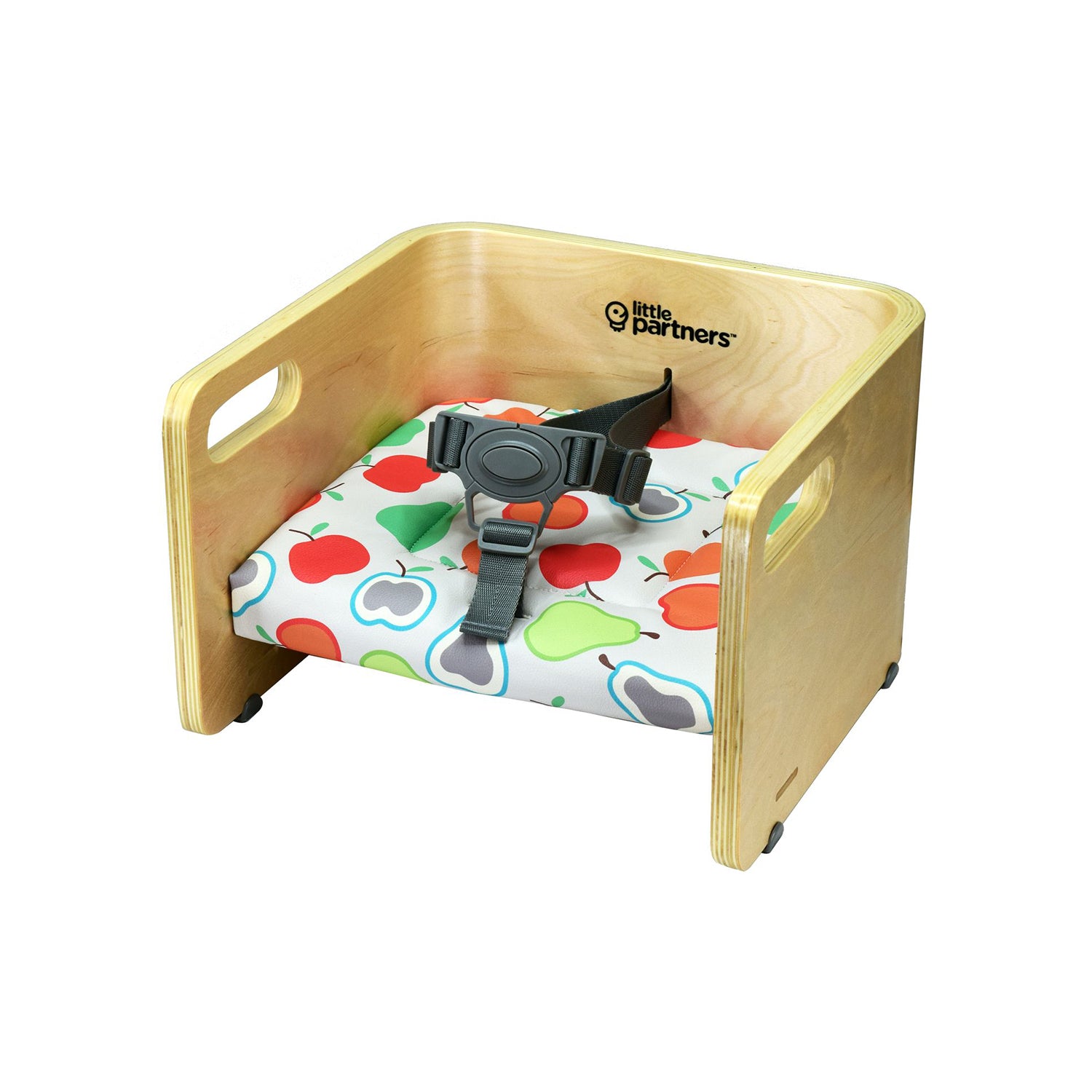 Little Partners MOD Baby Toddler Booster Seat with Cushion, Pears (Open Box)