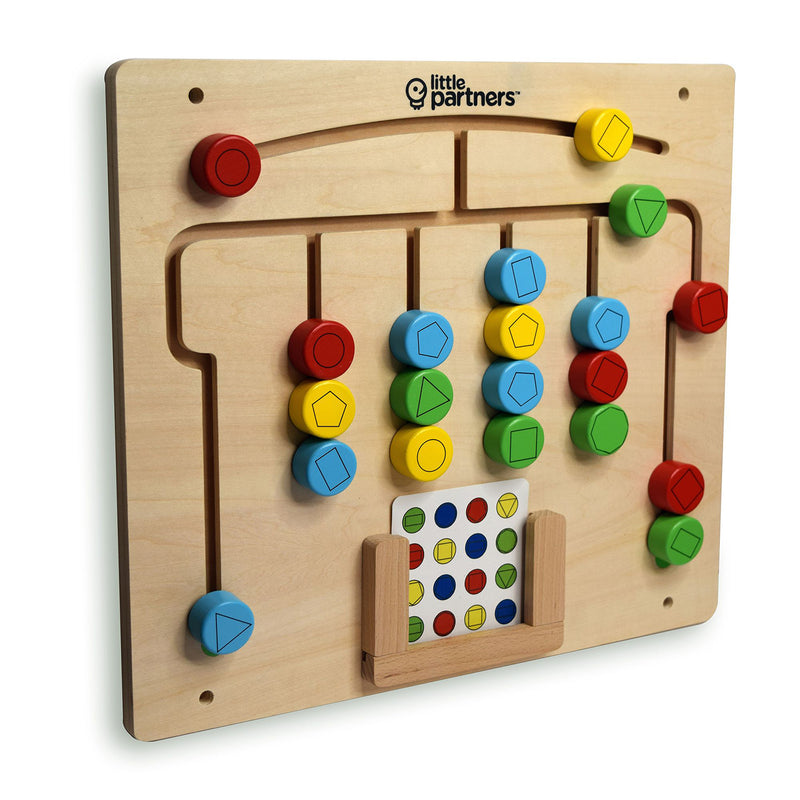 Little Partners Learn N Discover Kids Developmental Activity Board, Match N Play