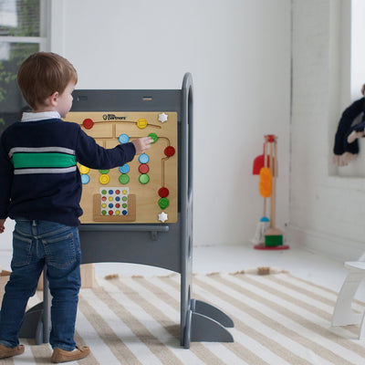 Little Partners Learn N Discover Kids Developmental Activity Board, Match N Play