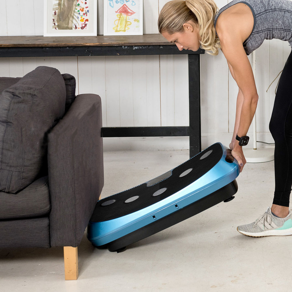 Lifepro LPRMXBLU Rublex Vibration Plate Body Exercise Workout Equipment Machine